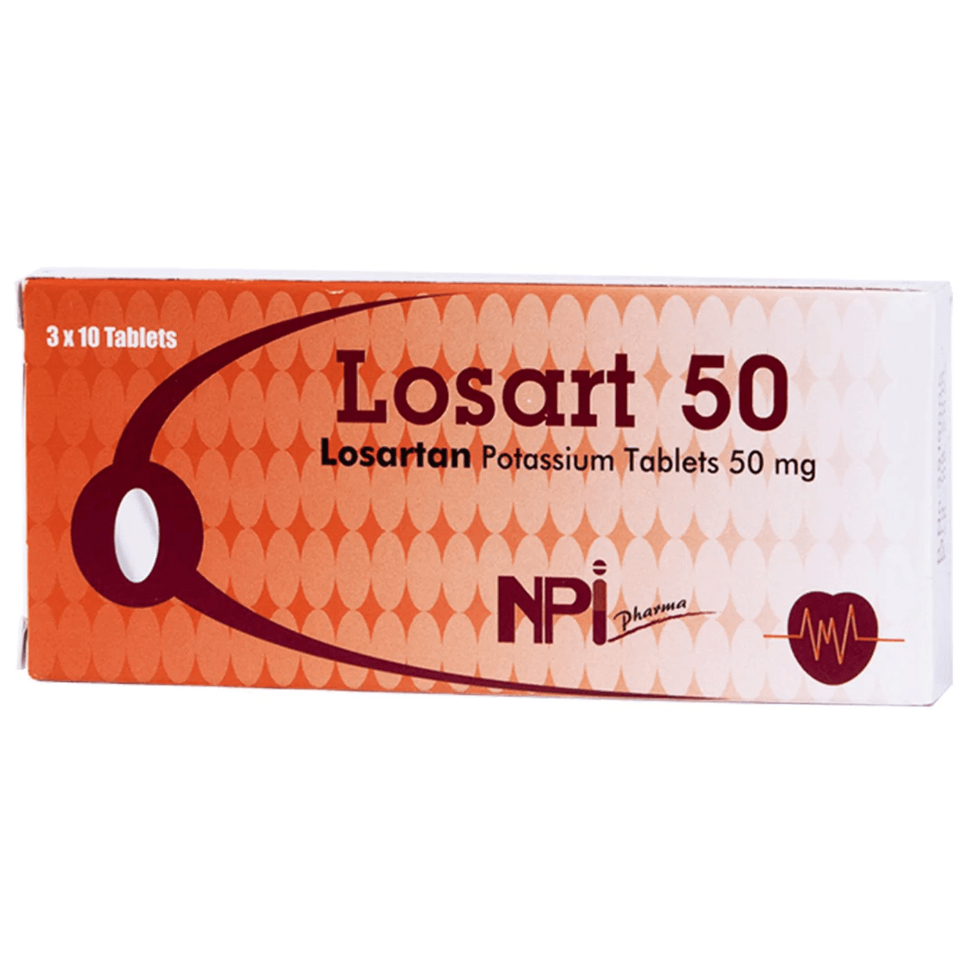 لوسارتان 50 ملجم 30 قرص