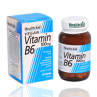 HealthAid Vitamin B6 50MG 100 TABLET
