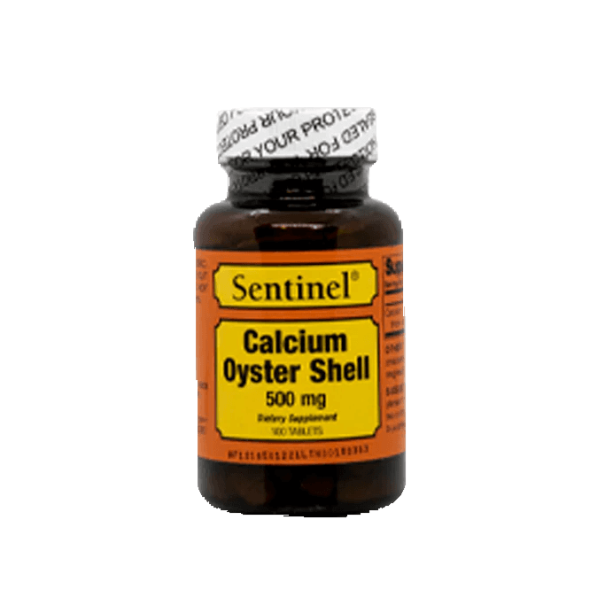 Sentinel Calcium Oyster Shell 500Mg