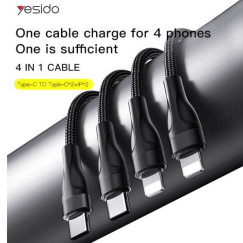 YESIDO - 4 IN 1 CABLE (CA-110)