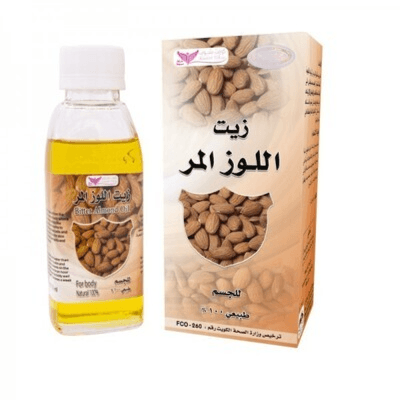 Kuwait-shop Bitter Almond Oil for Skin & hair 125ml