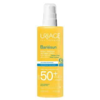 Uriage Bariesun Invisible sun protection Spray water resistent SPF 50+ unscented 200ml