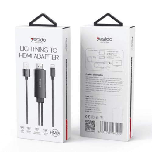 YESIDO - LIGHTNING TO HDTV ADAPTER (HM04)