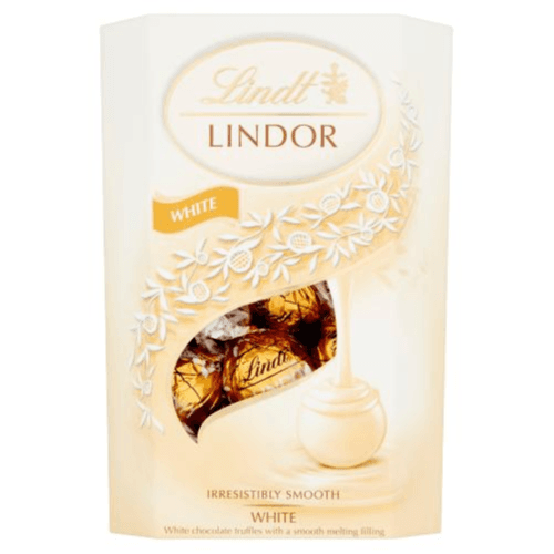 Lindt Lindor Cornet White Chocolate, 200g