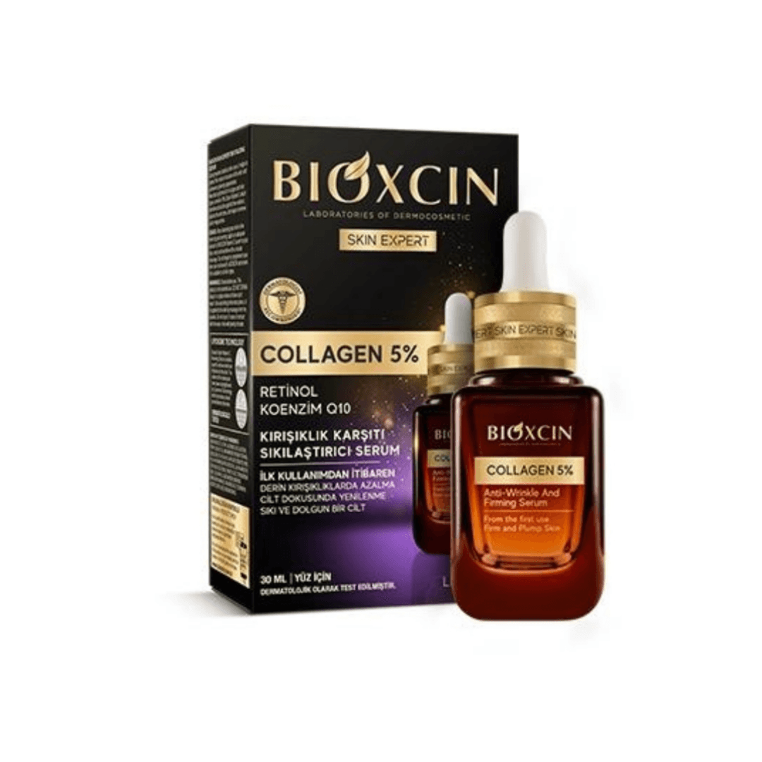 Bioxcin Skin expert Collagen 5% Anti-wrinkle and firming serum for face 30ml