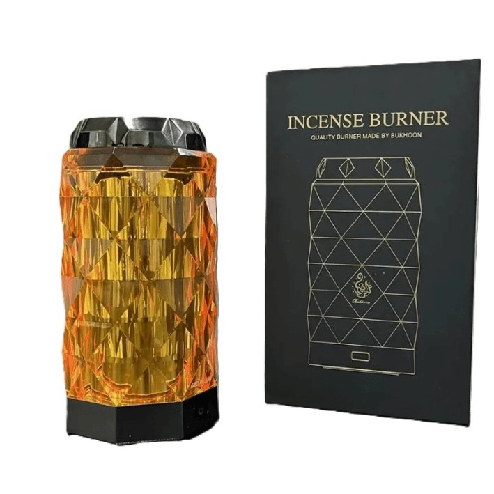 INCENSE BURNER BUKHOOR (B28) Yellow