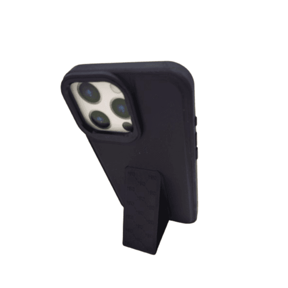 HDD- IPONE 16PRO MAX LUXURY MAGNETIC GRIP CASE (HBC-265) (Black)