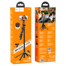 HOCO K22 SELFIE STICK LIVE STREAMING BRACKET ONE-CLICK 1.45M 