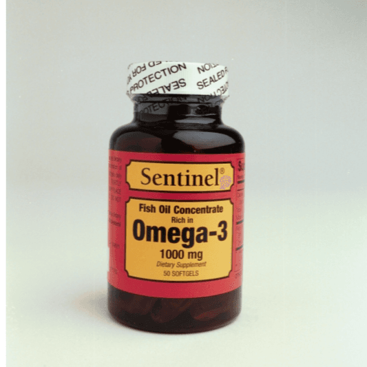 Sentinel Omega 3 Fish Oil 1000Mg