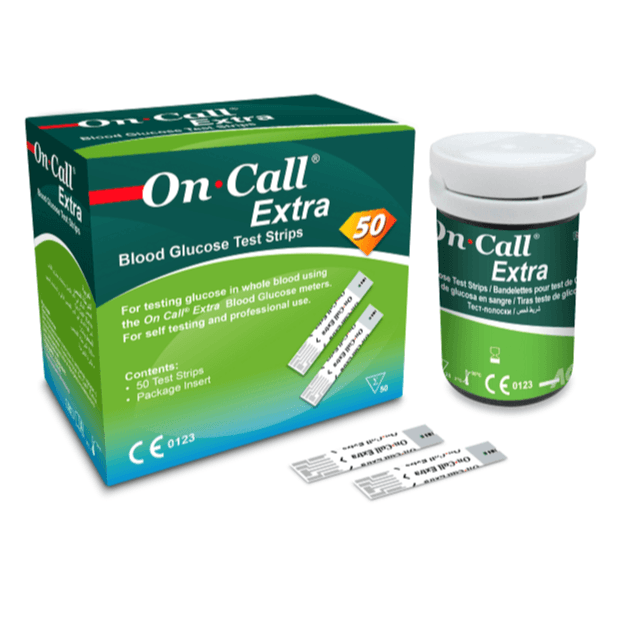 On.Call Extra Blood glucose test strips 50pcs