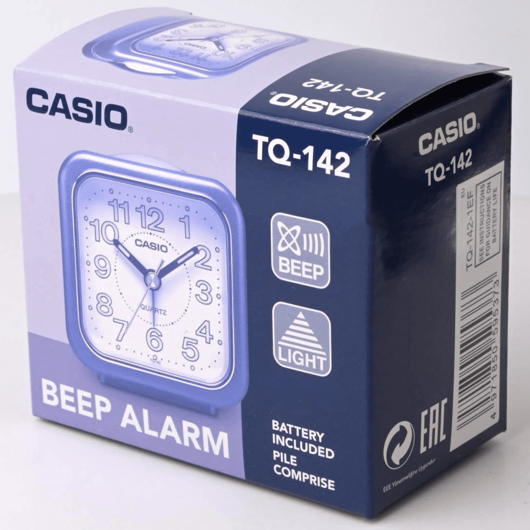 Casio Alarm Clock Tq-142