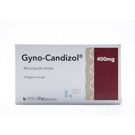 Gyno-Candizol 400mg 3 vaginal ovules