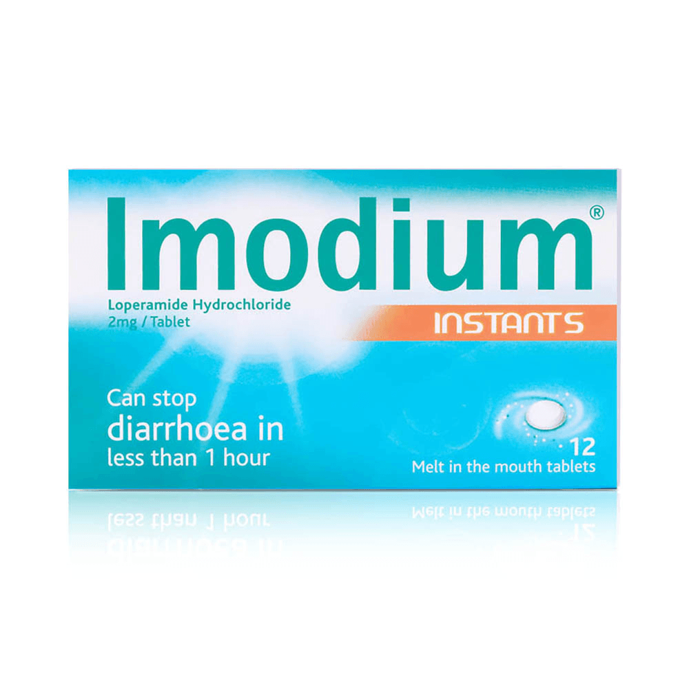 Imodium Instant Stop Diarrhoea 12 tablets melt in the mouth