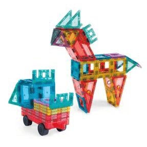 Magnetic tiles toy