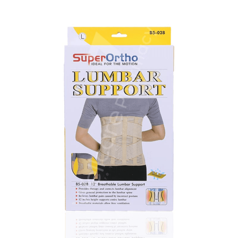 Super Ortho Lumbar Support  Breathable Support Xl