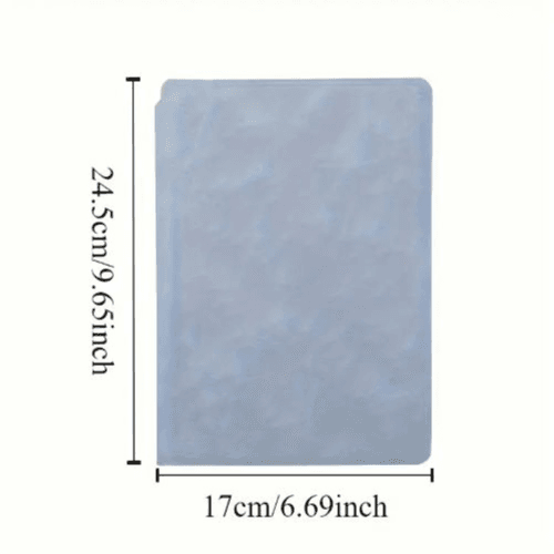 A5 Reusable Dry Erase Whiteboard Notebook Set with PU Leather Cover (Pink)