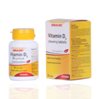 Walmark Vitamin D3 Chewable Tablets 30s