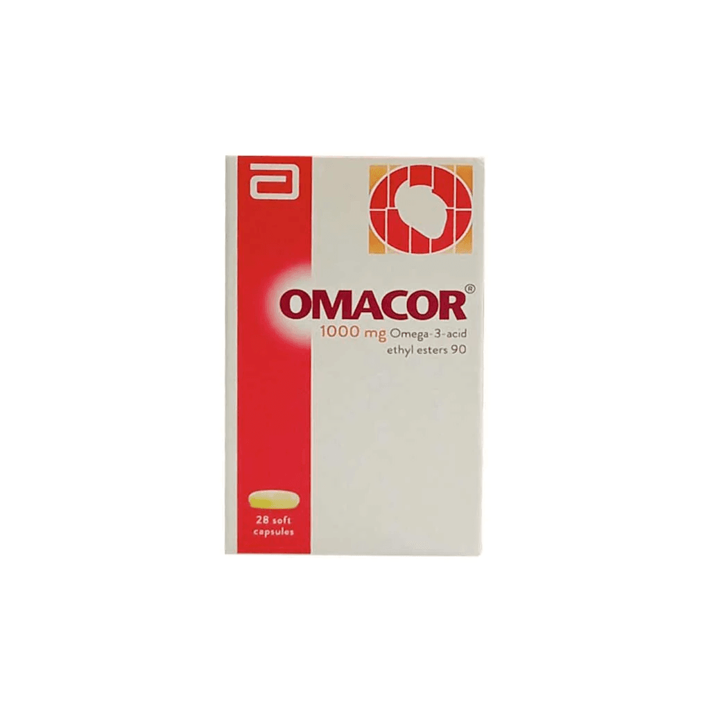 OMEGA 3 1000MG 28 Capsules Omacor