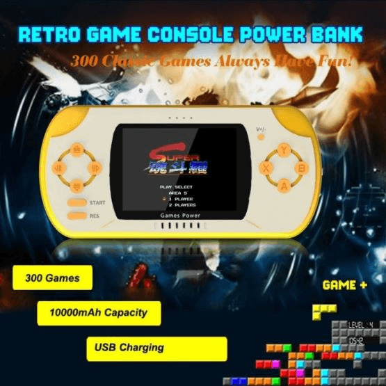 Blulory - Pocket Game Power Bank (GP01) (Yellow)