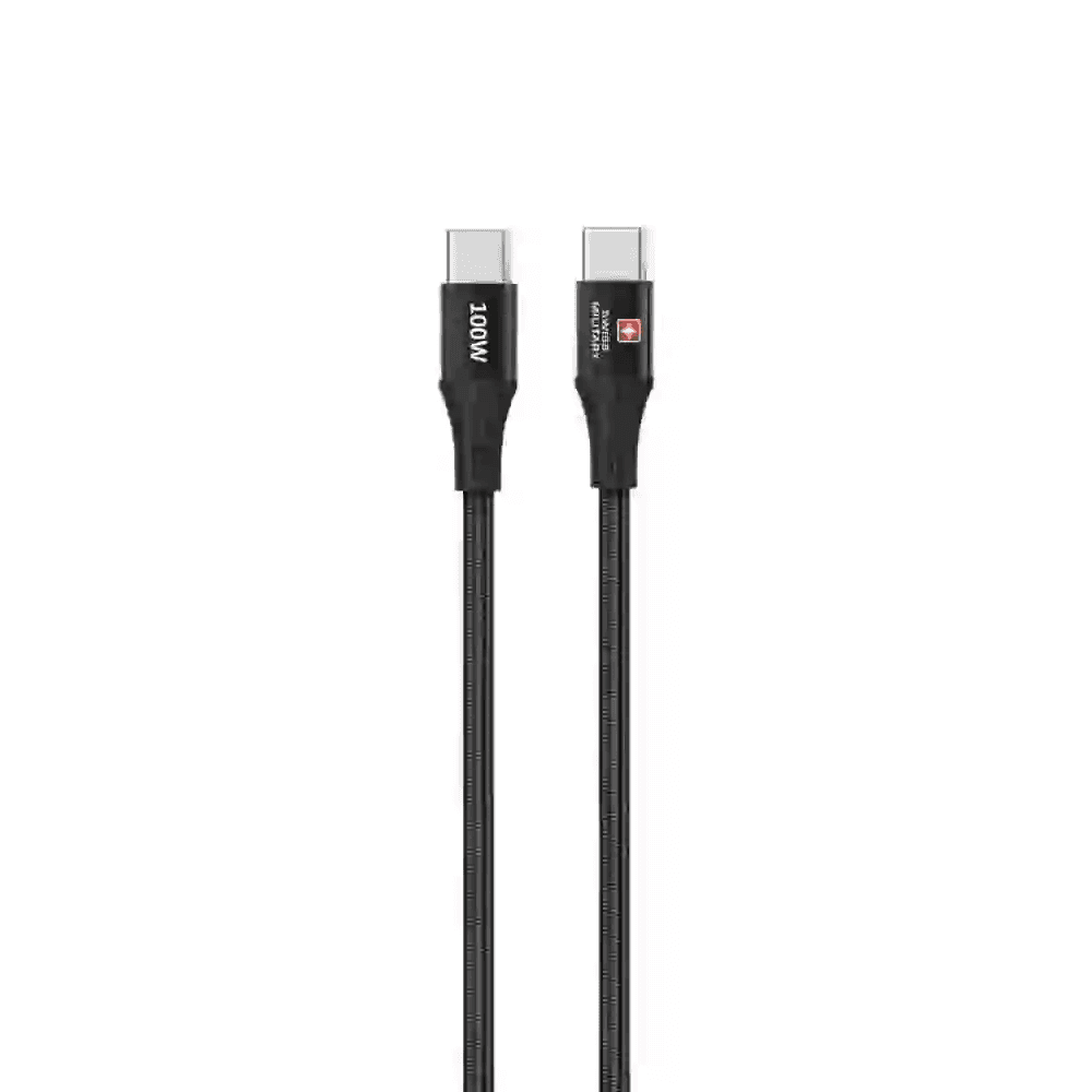 Swiss Military USB-C To USB-C Charging Cable 1.2M 100w