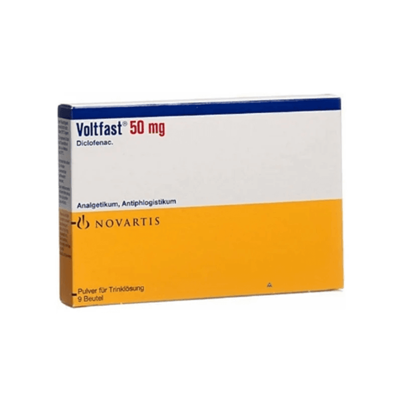 VOLTFAST 50MG 9 SACHETS 