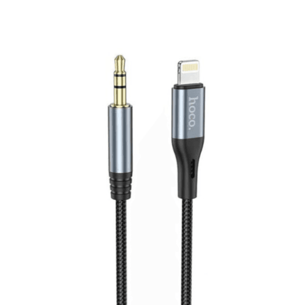 HOCO DUP03 AUX Cable – Lightning - 1 Meter