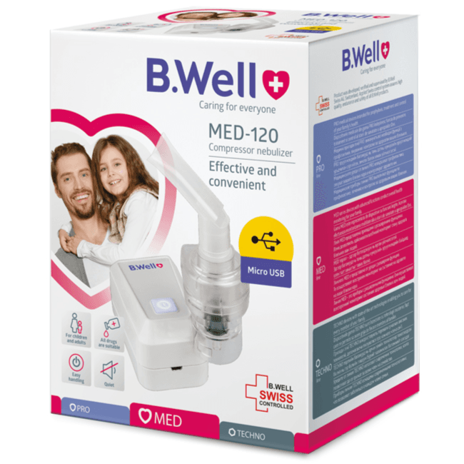 B.well Compressor Nebuliser Med-120