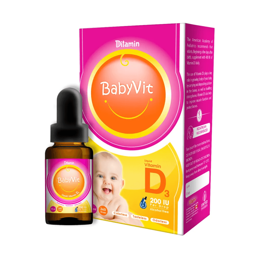 Ditamin Babyvit D3 200Iu Drops 10Ml