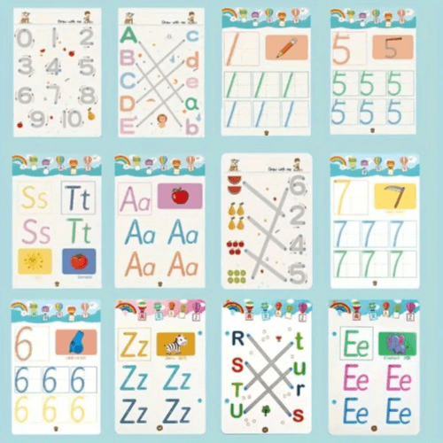 Reusable Magic Practice Copybook for Kids
