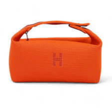 Waterproof Cosmetic Travel Bag - Orange Color