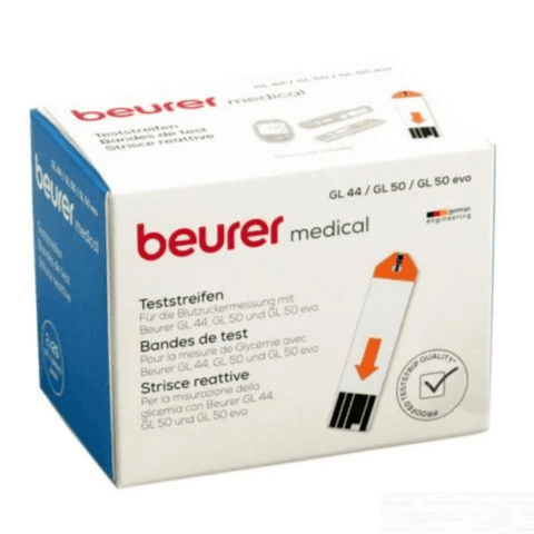 Beurer Blood Sugar Test Strips 50s