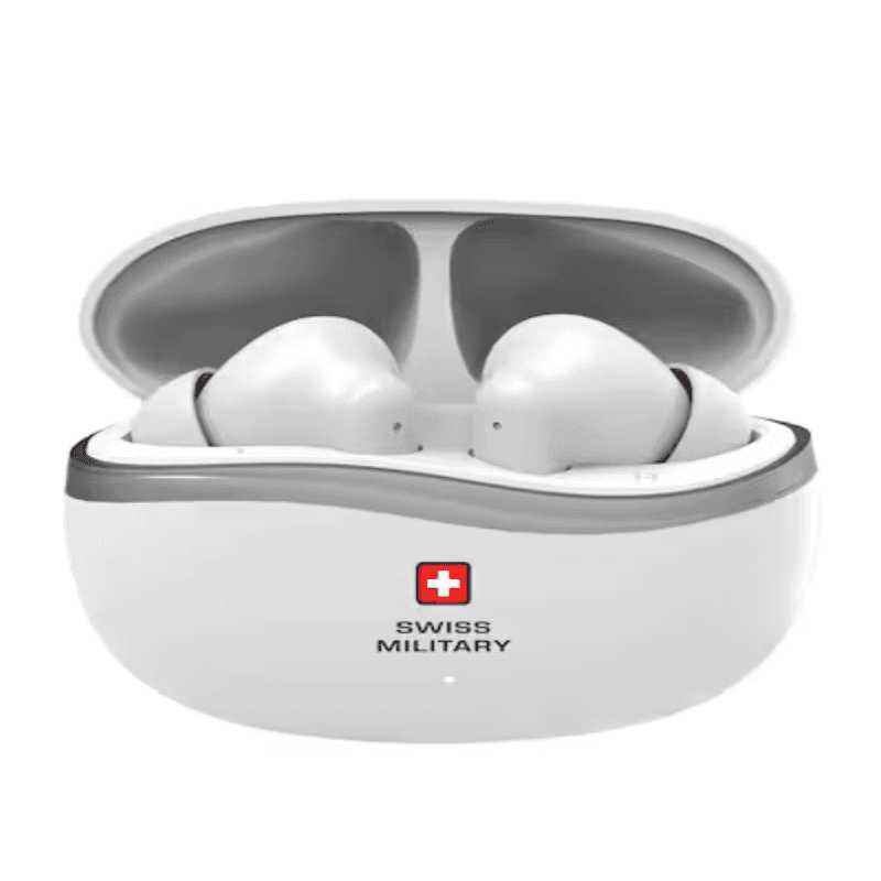 Swiss Military Victor 4 Truly Wireless Active Noise White