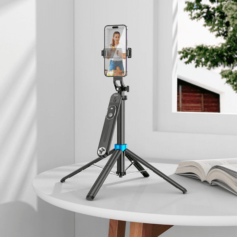 HOCO K22 SELFIE STICK LIVE STREAMING BRACKET ONE-CLICK 1.45M 