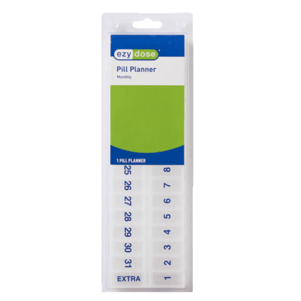 Ezy Dose Pill Planner Monthly