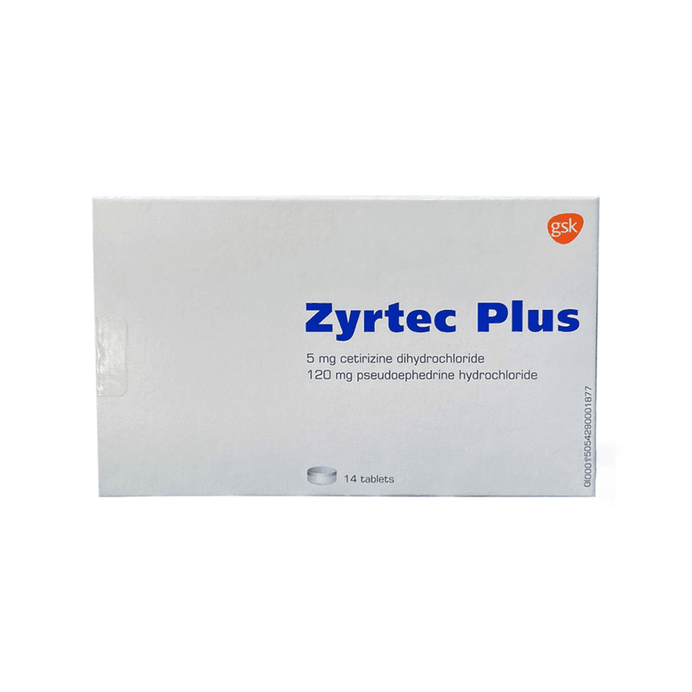 Zyrtec Plus  Tab 14's