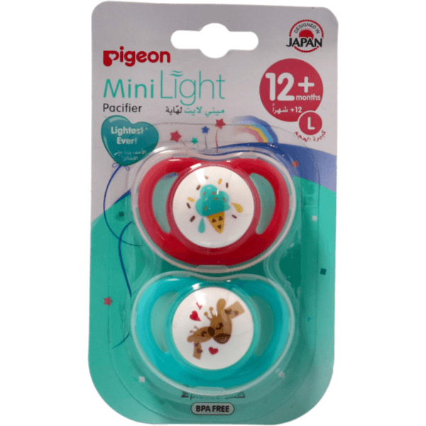 Pigeon Mini Light Pacifier 12+m 2s