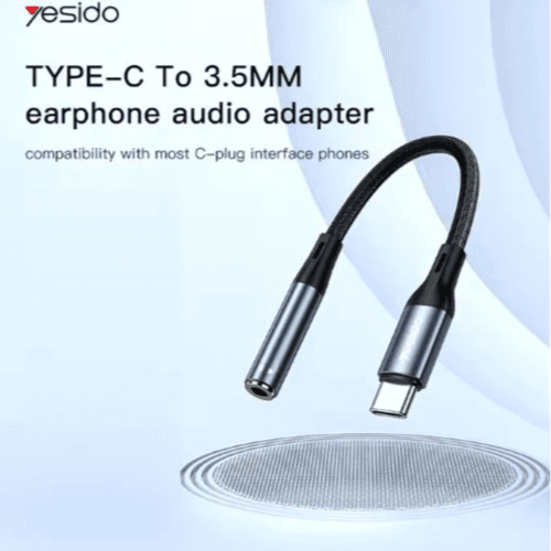 YESIDO - AUDIO ADAPTER TYPE - C PLUG (YAU38)