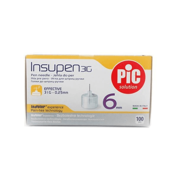 Pic Nsupen Flexpen Needles 6mm 100pcs