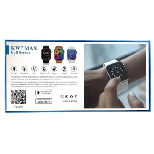 KEQIWEAR - Smart Watch (KW7 MAX) (Black)