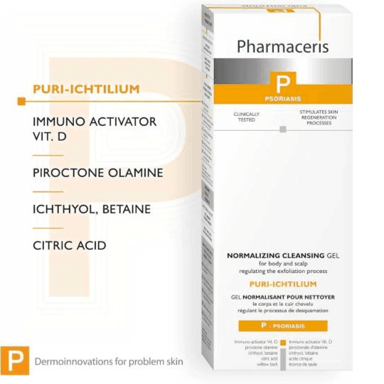 Pharmaceris Psoriasis Puri-ichtilium Body & Scalp Cleansing Gel 250ml
