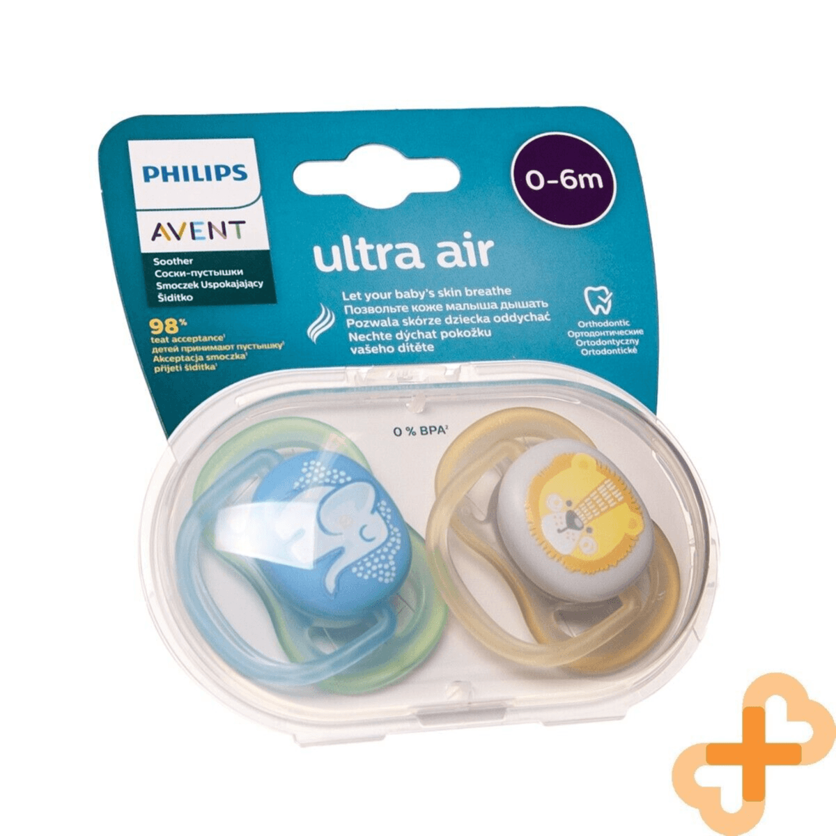 Philips Avent Ultra Air Soother 0-6 BLUE