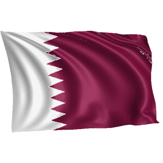 علم قطر 60*90 سم (قماش)