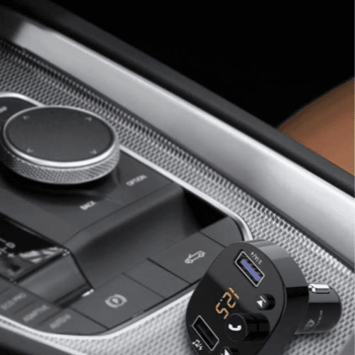 LENYES - USB WIRELESS CAR CHARGER (CA885)