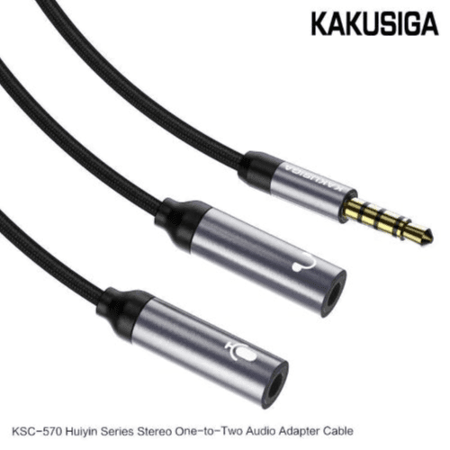 KAKUSIGA - Stereo One To Two Audio Conversion Cable (KSC-570)