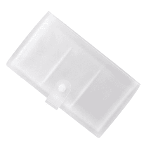 240 Card Slot ID Clip PP Matte Business Card Holder Case