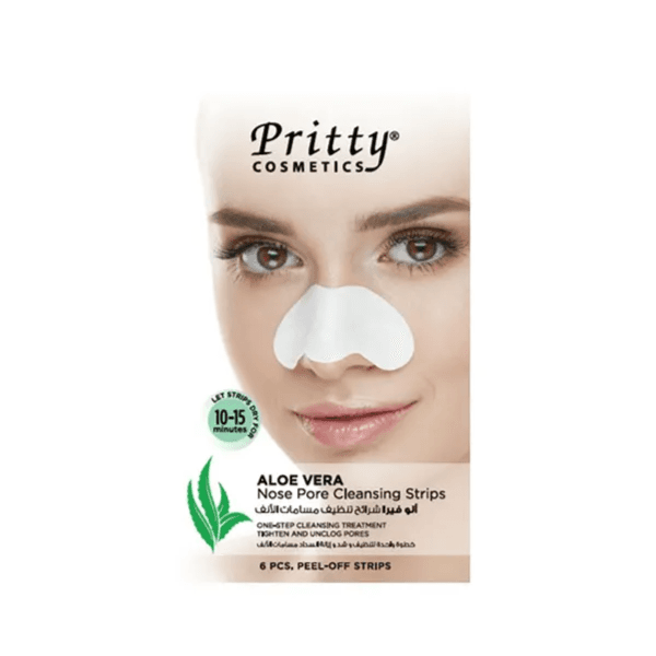 Pritty Nose pore cleansing strips with Aloe Vera 6pcs