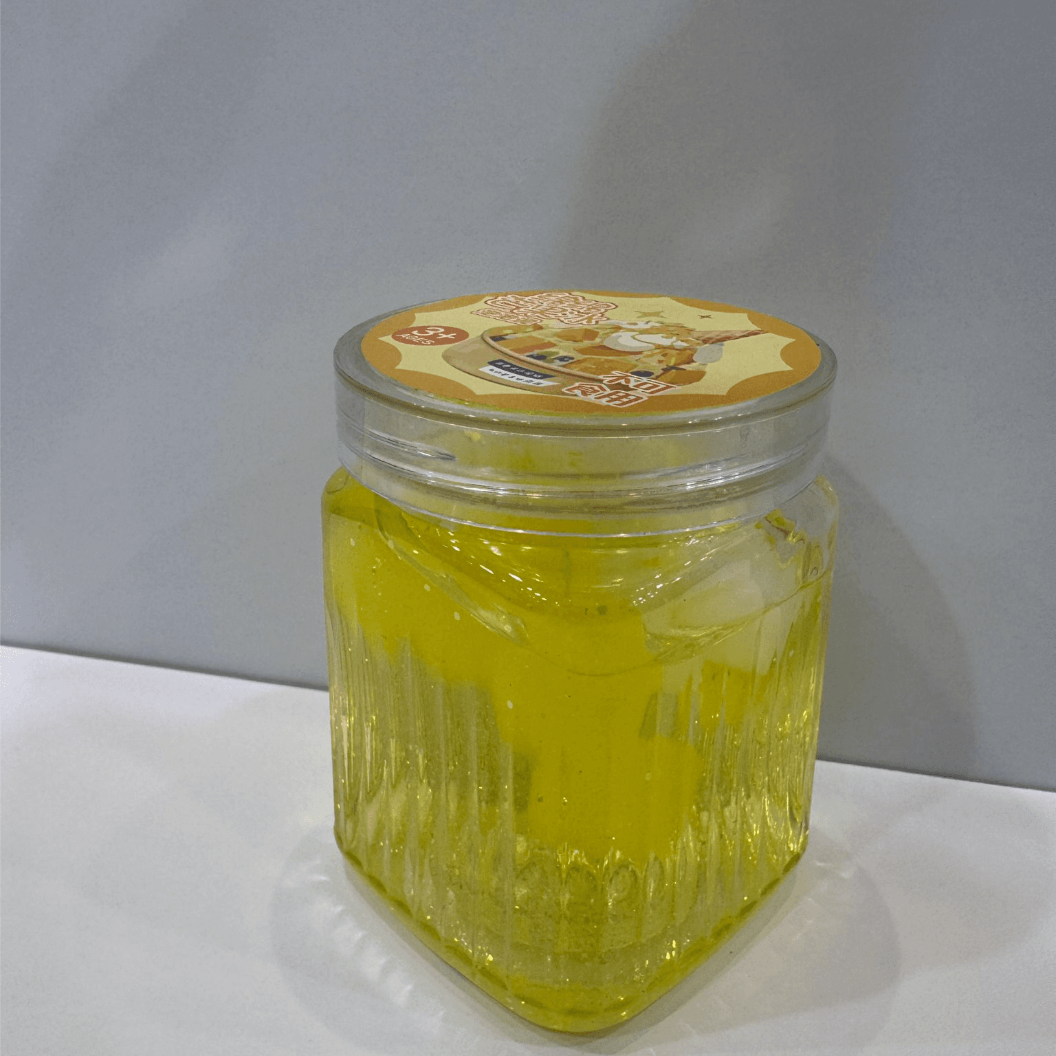 Slime bubble mud yellow