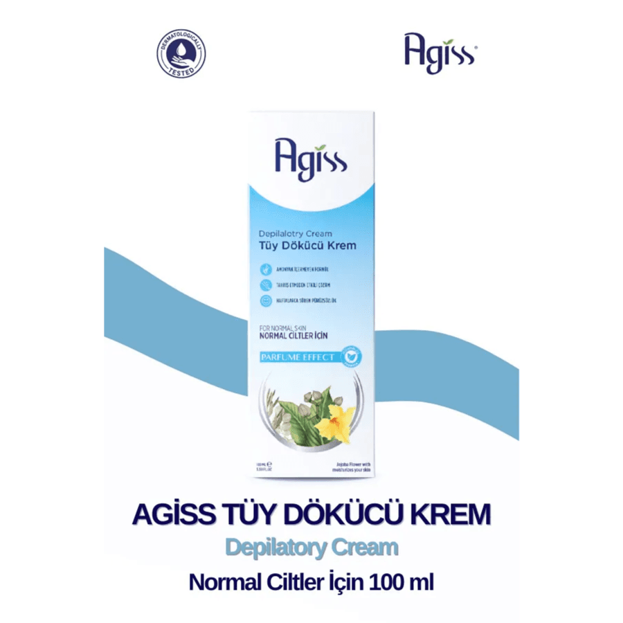 Agiss Hair Depilatory Cream for All Skin 100ml