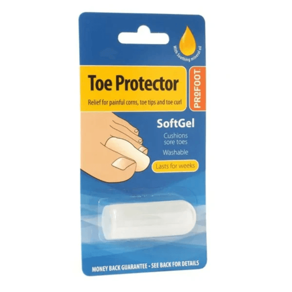 Profoot Toe Protector Softgel Inside Cushion And Protect Washable And Reusable 1 Pcs
