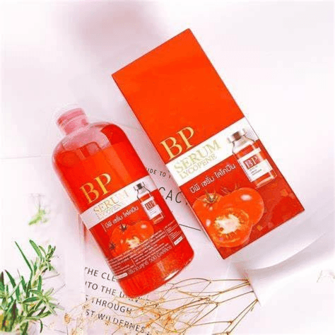 BP Serum Lycopene Cream Base Serum، 500 مل لتبييض البشرة ونعومتها